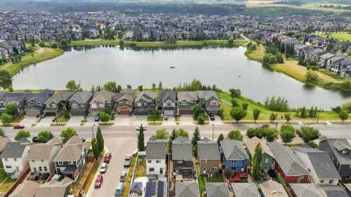 73 Legacy Common Se, Calgary, AB - Outdoor With Body Of Water With View