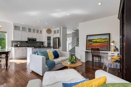 5 Brightonstone Grove Se, Calgary, AB - Indoor Photo Showing Living Room