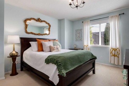 5 Brightonstone Grove Se, Calgary, AB - Indoor Photo Showing Bedroom