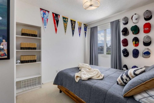 5 Brightonstone Grove Se, Calgary, AB - Indoor Photo Showing Bedroom