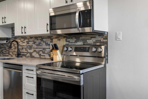 505-1334 14 Avenue Sw, Calgary, AB - Indoor Photo Showing Kitchen With Upgraded Kitchen