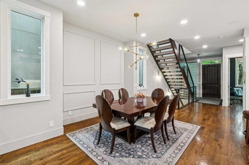 1940 48 Avenue Sw, Calgary, AB - Indoor Photo Showing Dining Room
