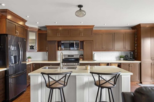 19 Covemeadow Crescent Ne, Calgary, AB - Indoor Photo Showing Kitchen With Stainless Steel Kitchen With Upgraded Kitchen