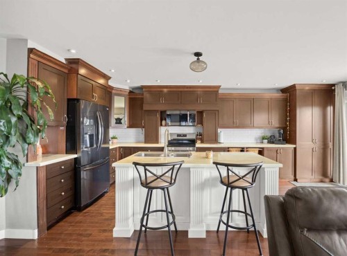 19 Covemeadow Crescent Ne, Calgary, AB - Indoor Photo Showing Kitchen With Stainless Steel Kitchen