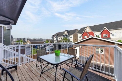 27 Red Embers Lane Ne, Calgary, AB - Outdoor With Deck Patio Veranda With Exterior