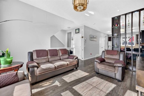 27 Red Embers Lane Ne, Calgary, AB - Indoor Photo Showing Living Room
