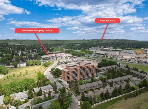 716-5204 Dalton Drive Nw, Calgary, AB - Outdoor With View