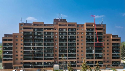 716-5204 Dalton Drive Nw, Calgary, AB - Outdoor With Balcony With Facade