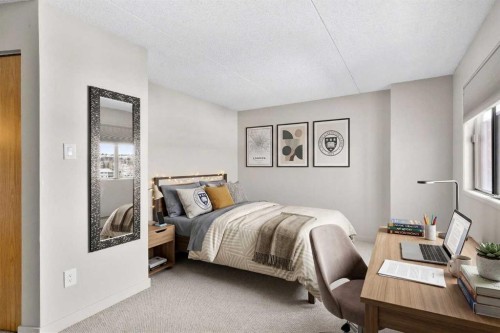 716-5204 Dalton Drive Nw, Calgary, AB - Indoor Photo Showing Bedroom