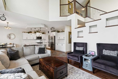 199 Lavender Way, Chestermere, AB - Indoor Photo Showing Living Room