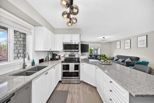 1301-6635 25 Avenue Ne, Calgary, AB - Indoor Photo Showing Kitchen With Double Sink With Upgraded Kitchen