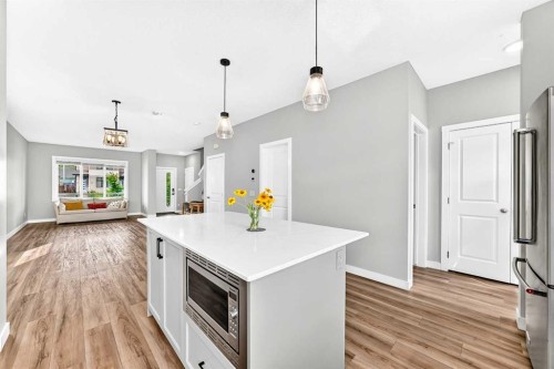 52 Wolf Creek Drive Se, Calgary, AB - Indoor Photo Showing Kitchen