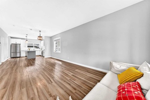 52 Wolf Creek Drive Se, Calgary, AB - Indoor Photo Showing Living Room