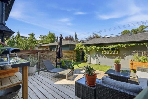2042 49 Avenue Sw, Calgary, AB - Outdoor With Deck Patio Veranda With Exterior
