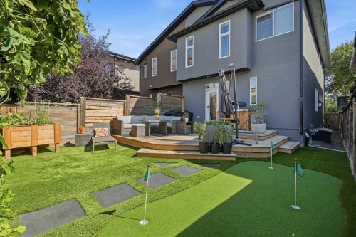 2042 49 Avenue Sw, Calgary, AB - Outdoor With Deck Patio Veranda