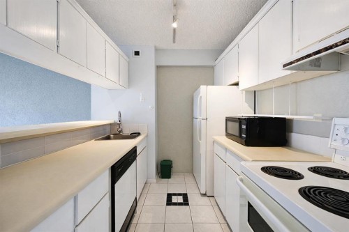 2012-221 6 Avenue Se, Calgary, AB - Indoor Photo Showing Kitchen