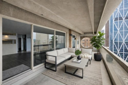2012-221 6 Avenue Se, Calgary, AB - Outdoor With Deck Patio Veranda With Exterior