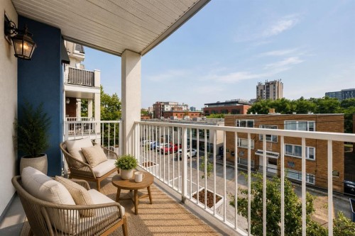 305-509 21 Avenue Sw, Calgary, AB - Outdoor With Balcony With Exterior
