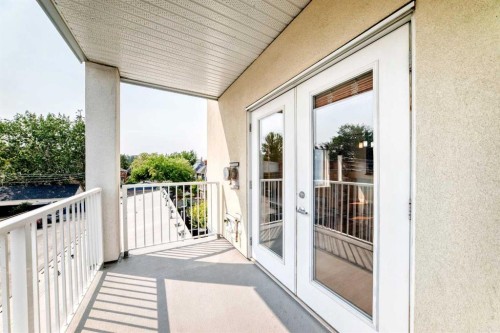 305-509 21 Avenue Sw, Calgary, AB - Outdoor With Balcony With Exterior