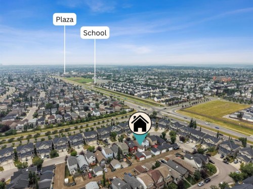 219 New Brighton Landing Se, Calgary, AB - Outdoor With View