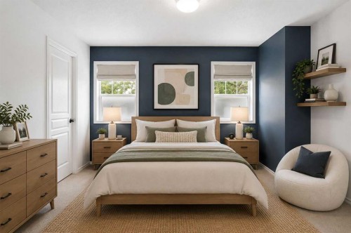 2-435 13 Avenue Ne, Calgary, AB - Indoor Photo Showing Bedroom