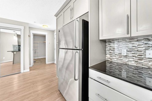6211-155 Skyview Ranch Way Ne, Calgary, AB - Indoor Photo Showing Kitchen