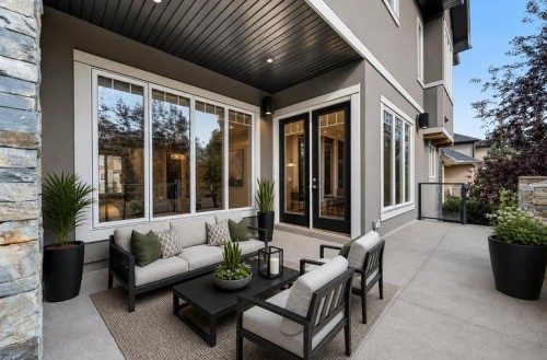 4 Aspen Cliff Close Sw, Calgary, AB - Outdoor With Deck Patio Veranda With Exterior