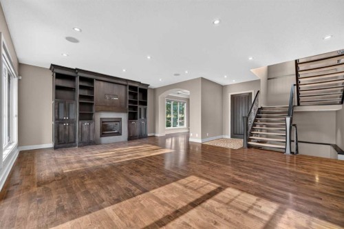 4 Aspen Cliff Close Sw, Calgary, AB - Indoor With Fireplace