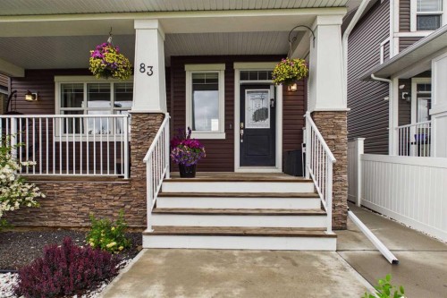83 Redstone Gardens Ne, Calgary, AB - Outdoor With Deck Patio Veranda
