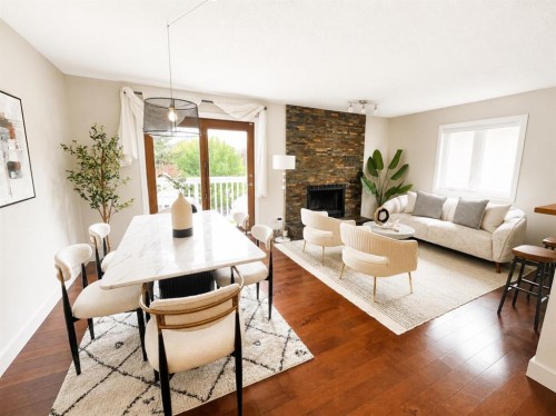 2807 29 Street Sw, Calgary, AB - Indoor Photo Showing Other Room With Fireplace