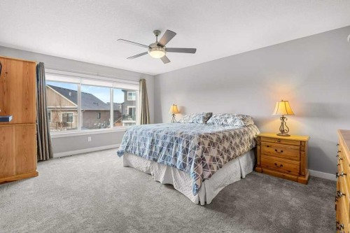 471 Canals Boulevard Sw, Airdrie, AB - Indoor Photo Showing Bedroom
