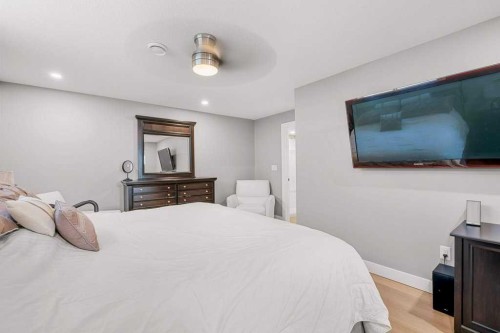 471 Canals Boulevard Sw, Airdrie, AB - Indoor Photo Showing Bedroom