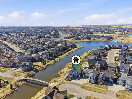 471 Canals Boulevard Sw, Airdrie, AB - Outdoor With Body Of Water With View