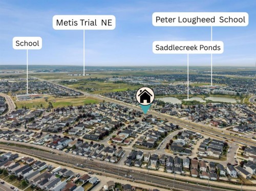 187 Martinvalley Crescent Ne, Calgary, AB - Outdoor With View