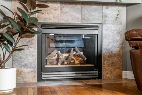 163 West Lakeview Passage, Chestermere, AB - Indoor With Fireplace