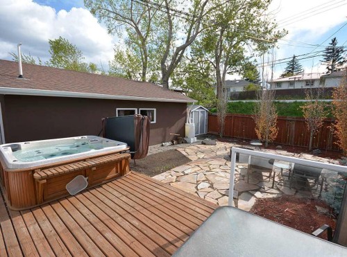 247 Simons Road Nw, Calgary, AB - Outdoor With Deck Patio Veranda