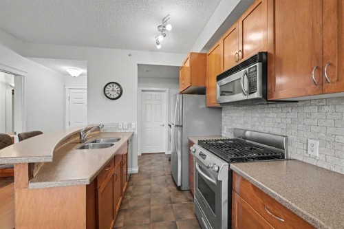 310-930 Centre Avenue Ne, Calgary, AB - Indoor Photo Showing Kitchen With Double Sink