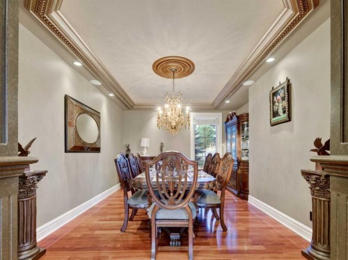 3221 77 Street Sw, Calgary, AB - Indoor Photo Showing Dining Room
