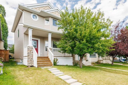 459 Evermeadow Road Sw, Calgary, AB - Outdoor With Deck Patio Veranda