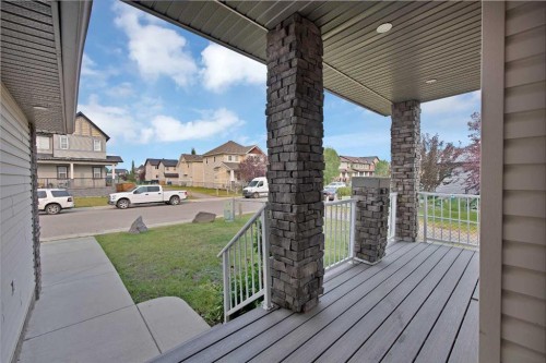 1125 Channelside Drive Sw, Airdrie, AB - Outdoor With Deck Patio Veranda With Exterior