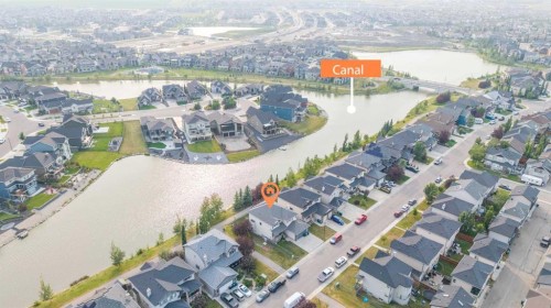 1125 Channelside Drive Sw, Airdrie, AB -  With View