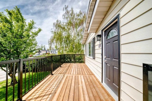 11 Huntstrom Place Ne, Calgary, AB - Outdoor With Deck Patio Veranda With Exterior