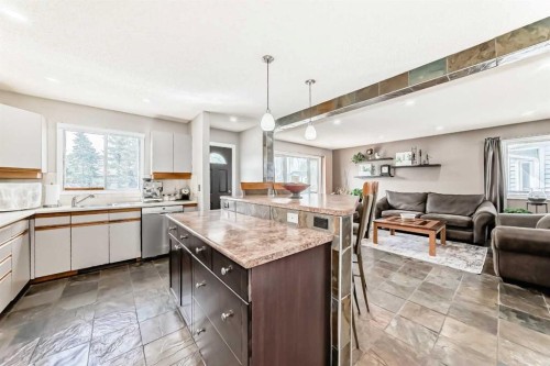 11 Huntstrom Place Ne, Calgary, AB - Indoor Photo Showing Kitchen With Double Sink