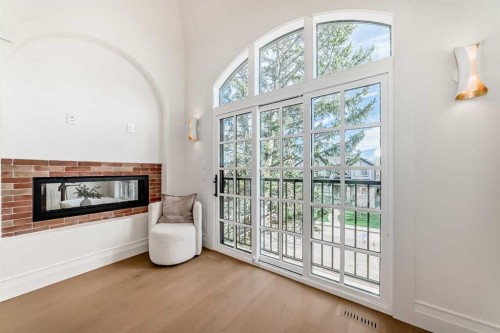 1610 49 Avenue Sw, Calgary, AB - Indoor With Fireplace