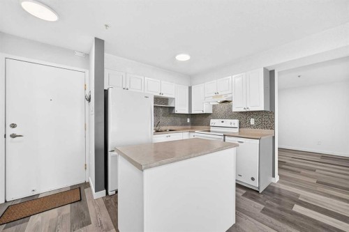 109-1717 60 Street Se, Calgary, AB - Indoor Photo Showing Kitchen