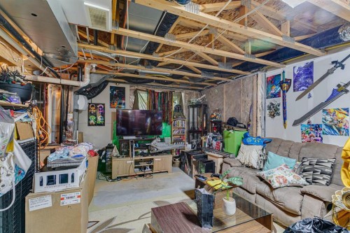 316 Chaparral Valley Square Se, Calgary, AB - Indoor Photo Showing Basement