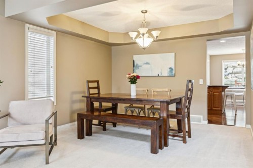 51 Sienna Park Crescent Sw, Calgary, AB - Indoor Photo Showing Dining Room