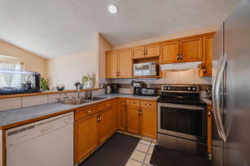 23 Tarington Way Ne, Calgary, AB - Indoor Photo Showing Kitchen With Double Sink