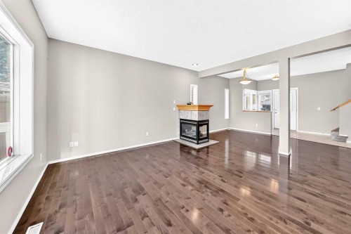 16 Royal Birch Rise Nw, Calgary, AB - Indoor With Fireplace