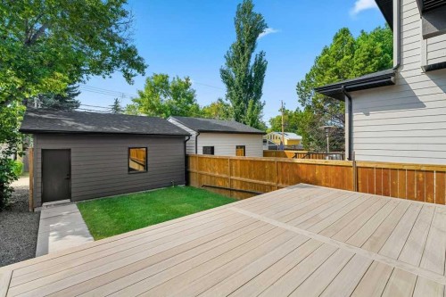 2311 6 Avenue Nw, Calgary, AB - Outdoor With Deck Patio Veranda With Exterior